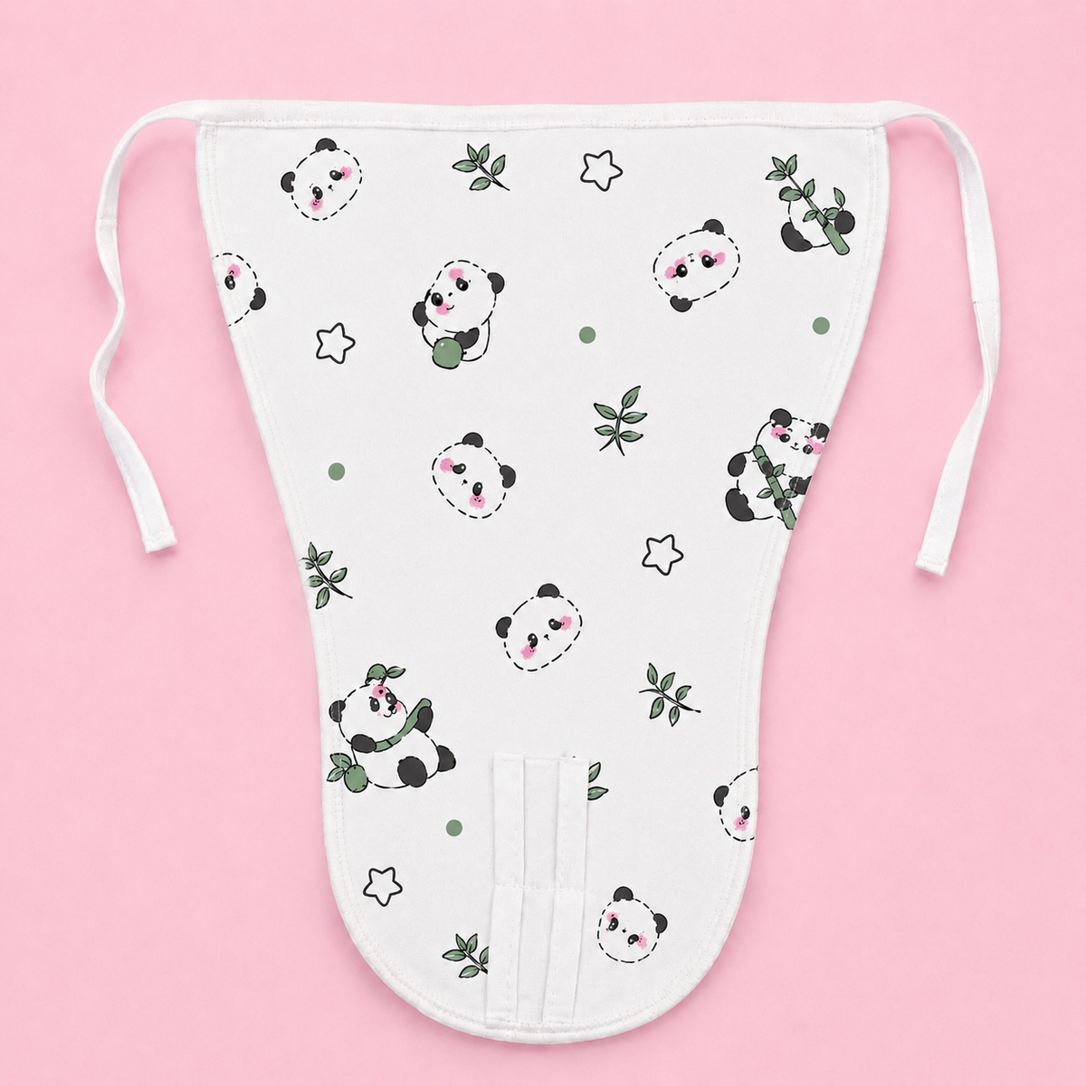 Muslin Nappies | Tie - up | Panda