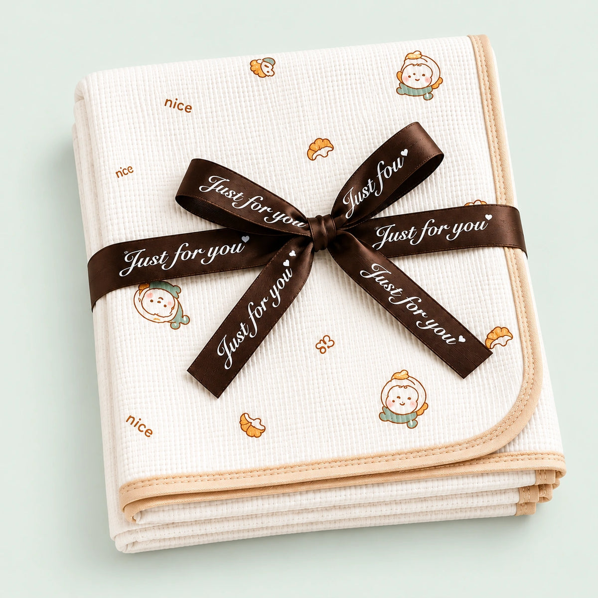 Premium Muslin Swaddle | Hat Pattern