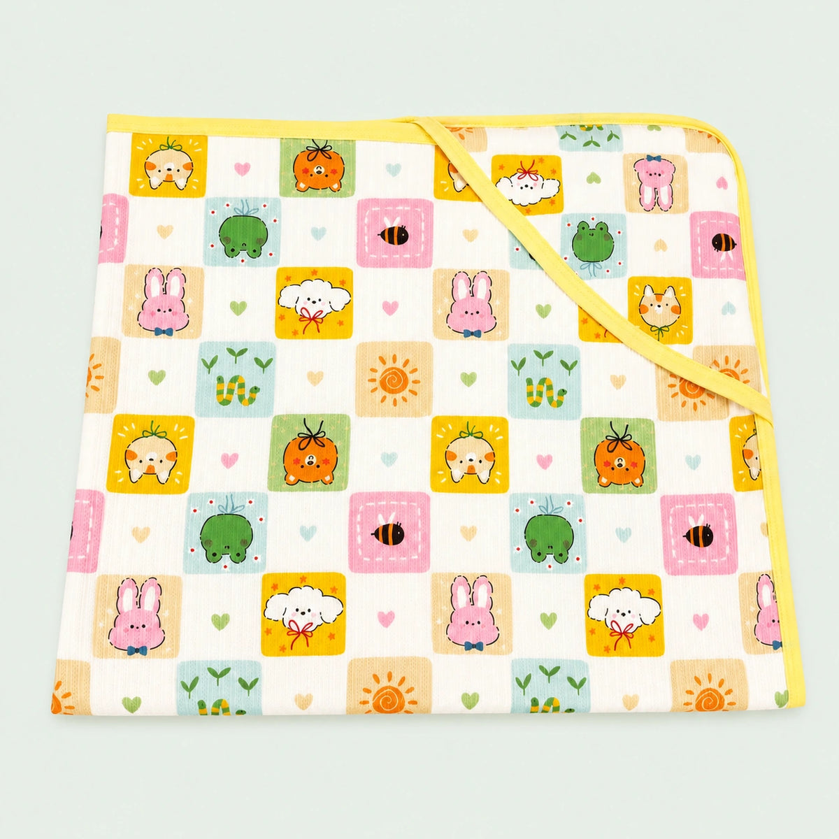 Cute Animal Print | Soft & Breathable Baby Wrap for Newborns