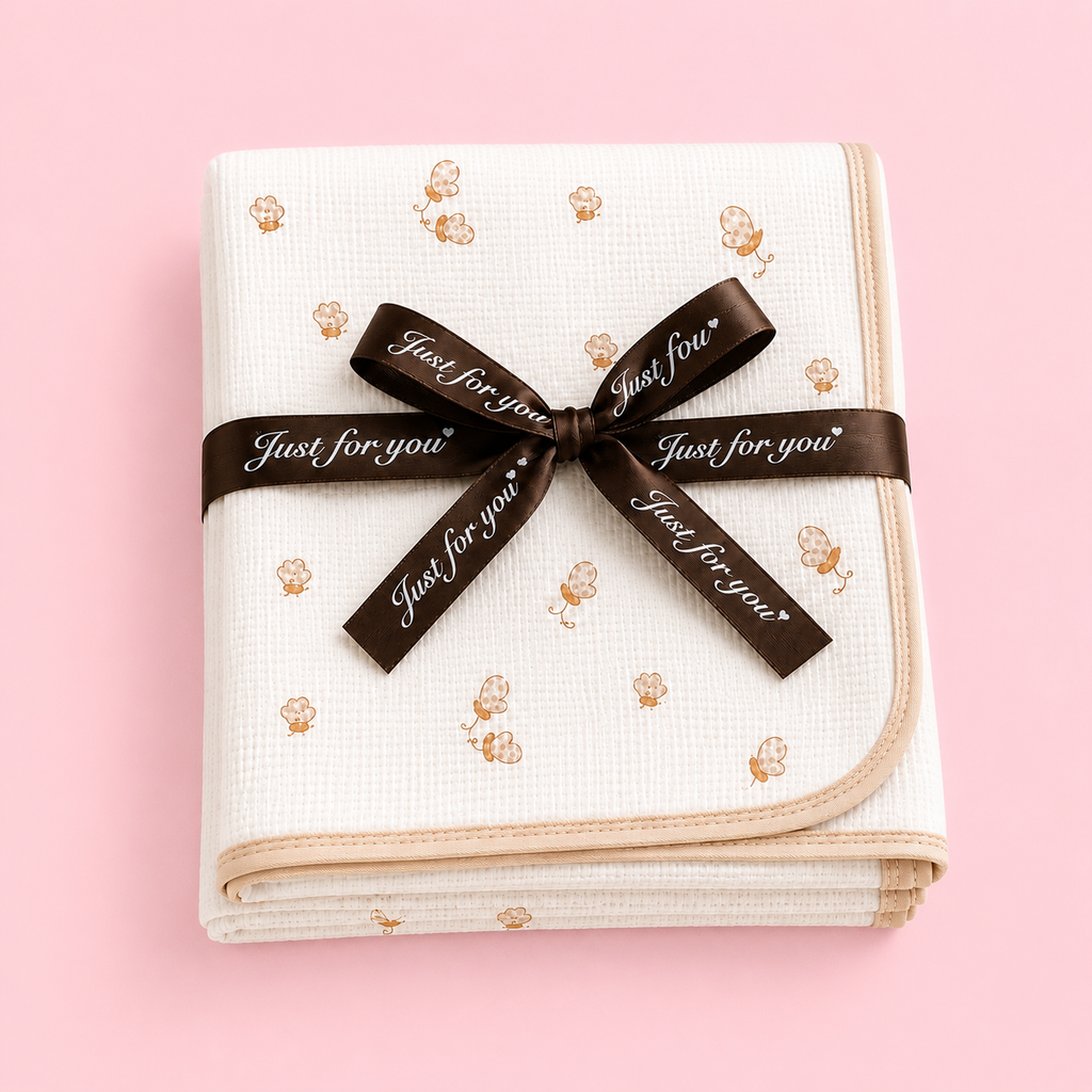 Premium Muslin Swaddle | Hand Pattern