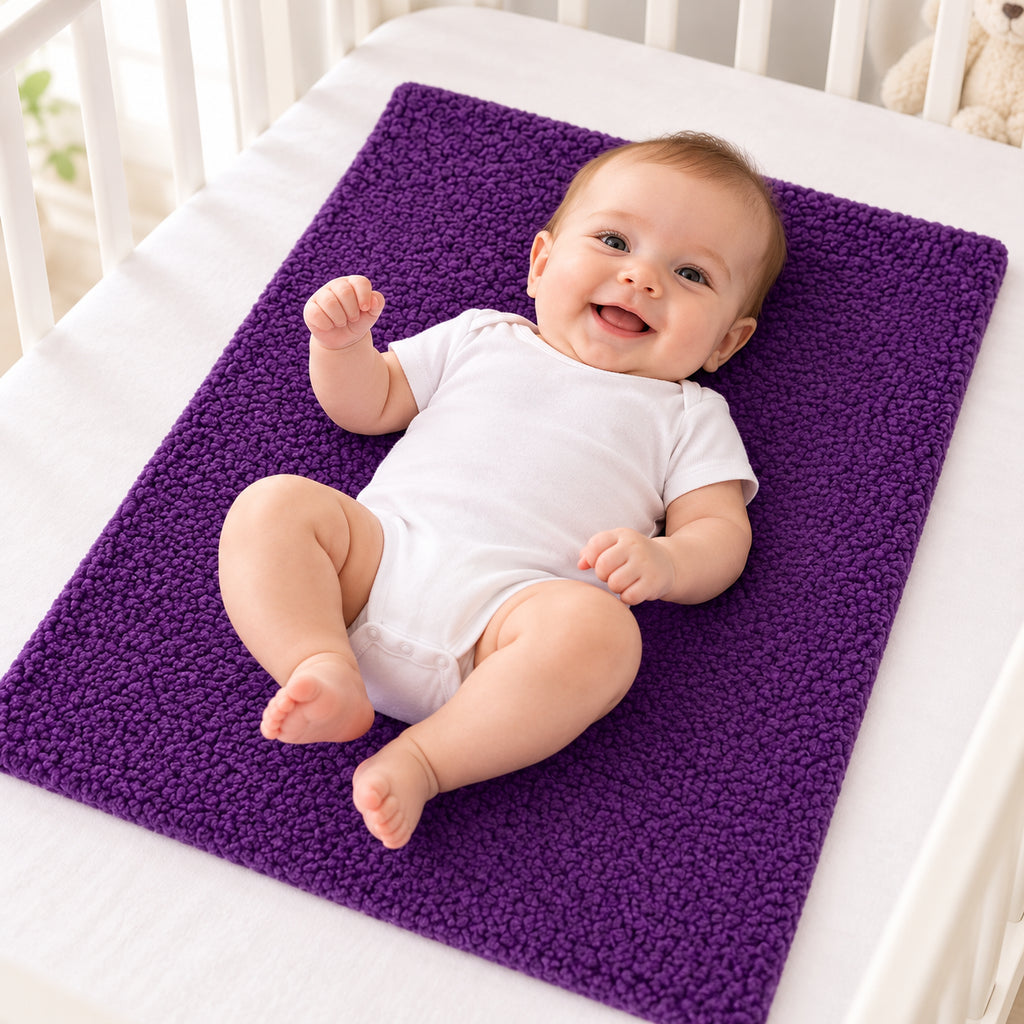 Baby Dry Sheet / Waterproof Bed Protector | Violet colour|