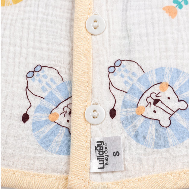 Muslin Sleeveless Baby Jabala