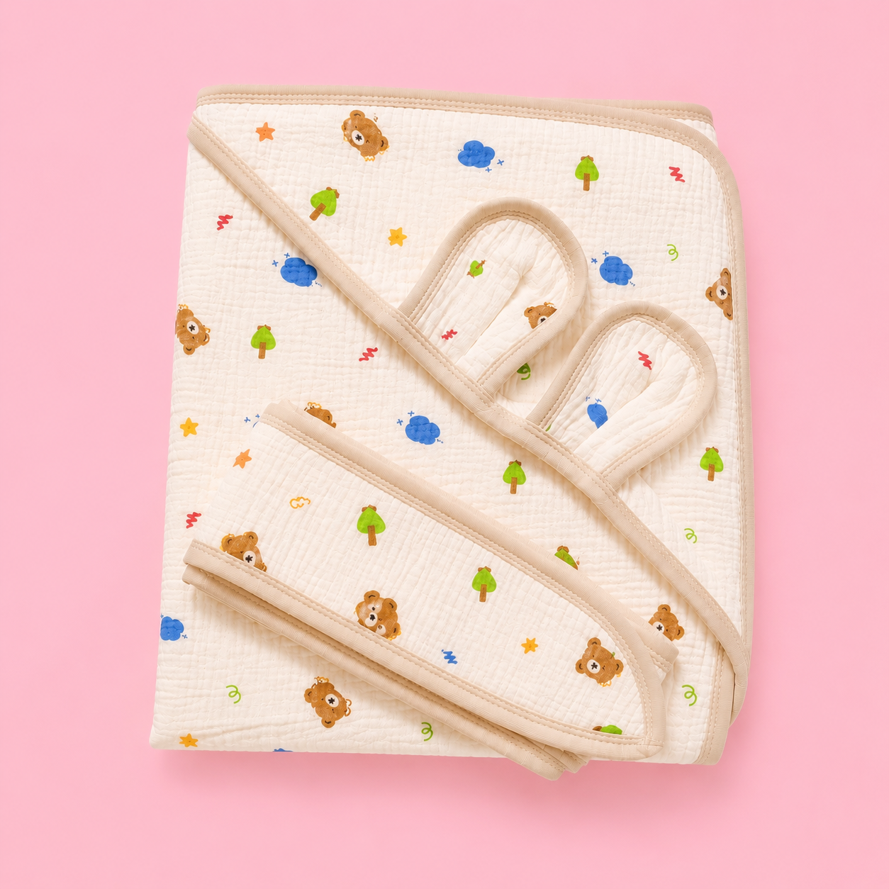 Premium Muslin Baby Wrapper | Animal