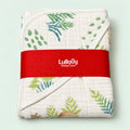 Teddy Bear Baby Blanket – Forest Print | Soft & Lightweight Newborn Baby Wrapper