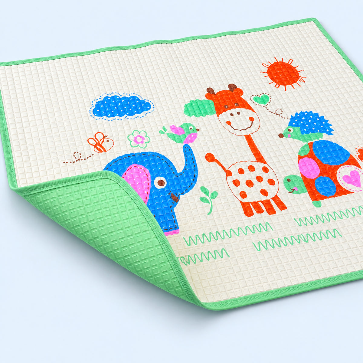 Baby Air-Filled Natural Rubber Bubble Mat