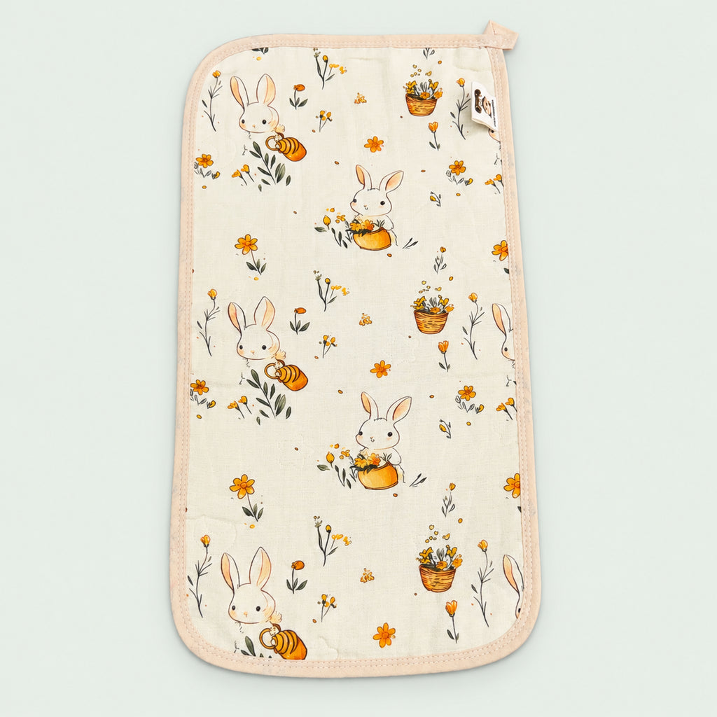 Baby Muslin Burp Cloth – Soft Shoulder Cloth for Newborns