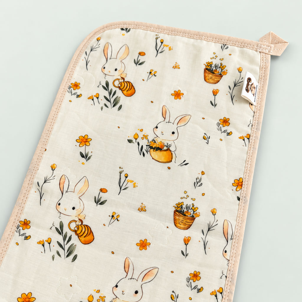 Baby Muslin Burp Cloth – Soft Shoulder Cloth for Newborns