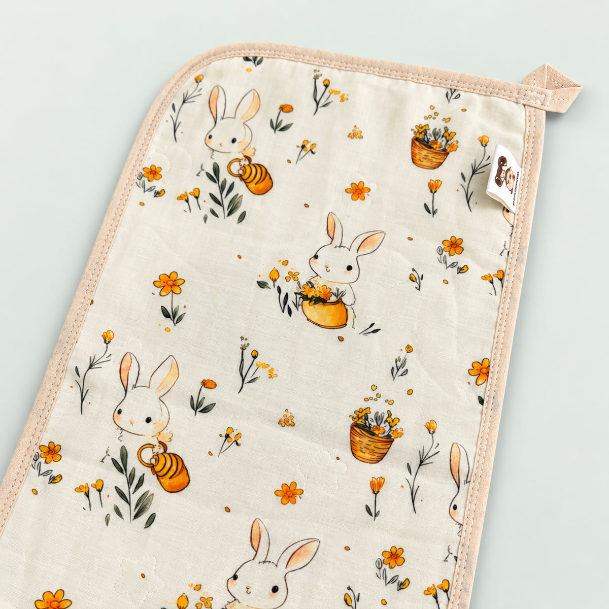 Baby Muslin Burp Cloth – Soft Shoulder Cloth for Newborns