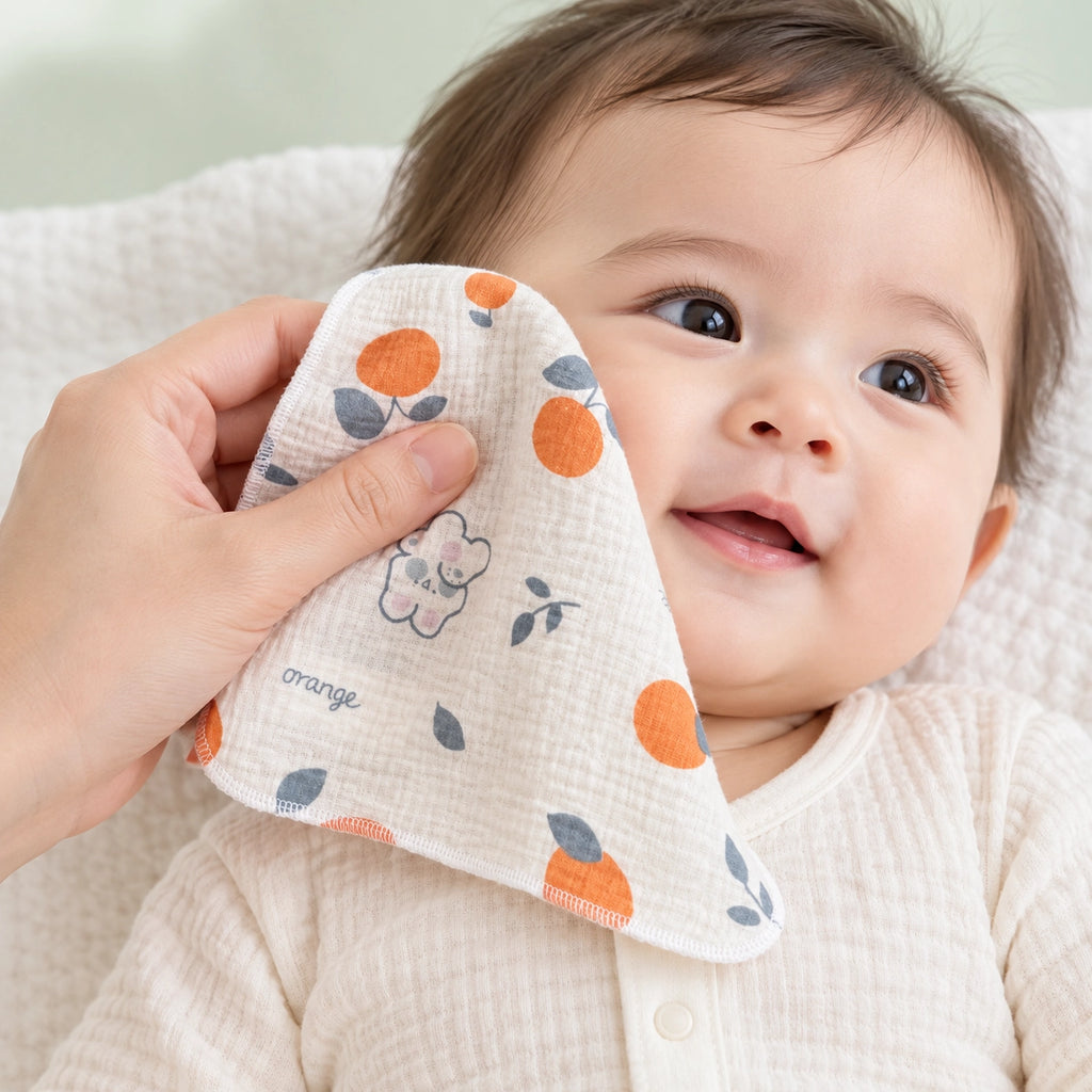 Soft Muslin Baby Face Towel