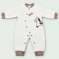Newborn Baby Full Sleeve Romper|Brown|