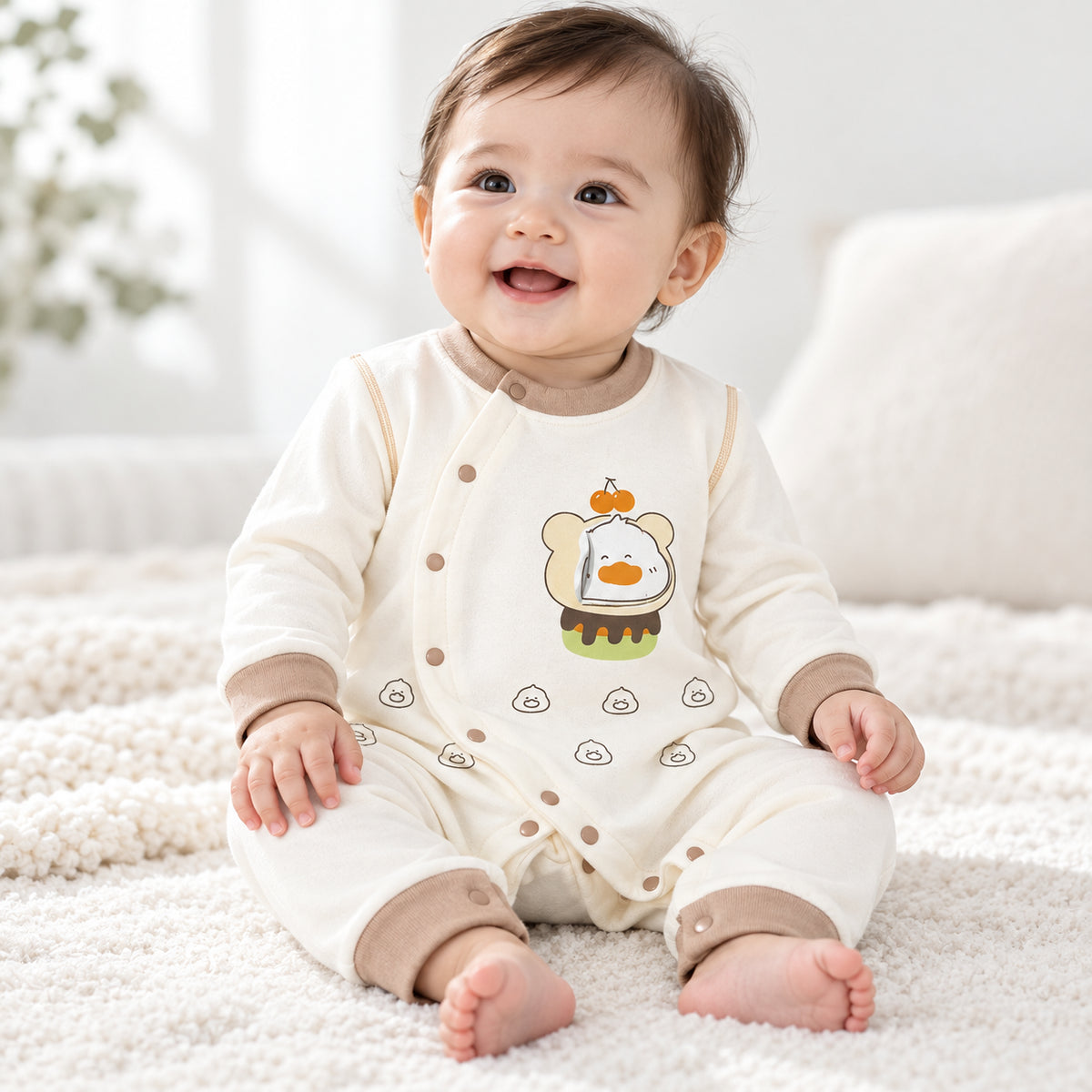Newborn Baby Full Sleeve Romper