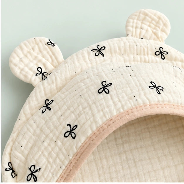 Soft Muslin Baby Swaddle Wrapper with Hood