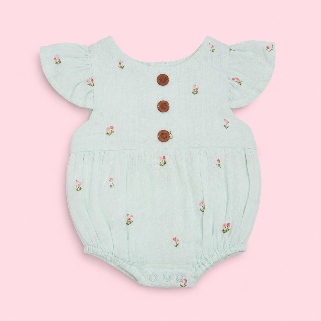 Baby Gurl Floral Onesie| 0-3 Months | Onesie