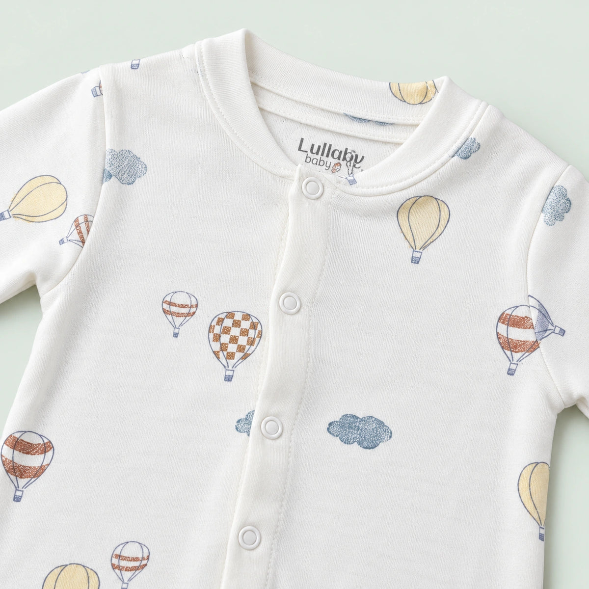 Baby Button Sleepsuit | 0-3 Months | Romper|