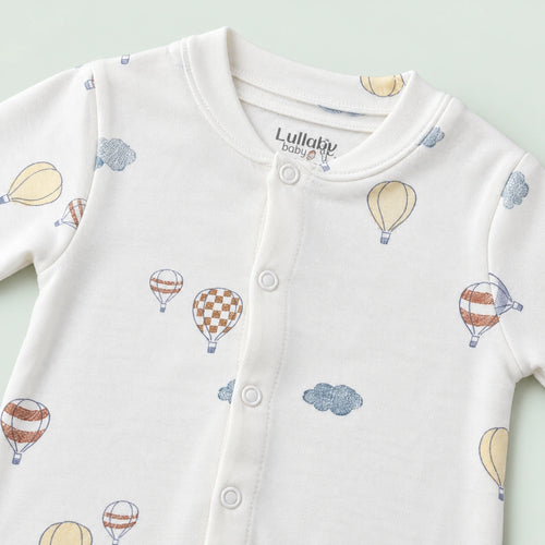 Baby Button Sleepsuit Parachute| 0-3 Months | Romper
