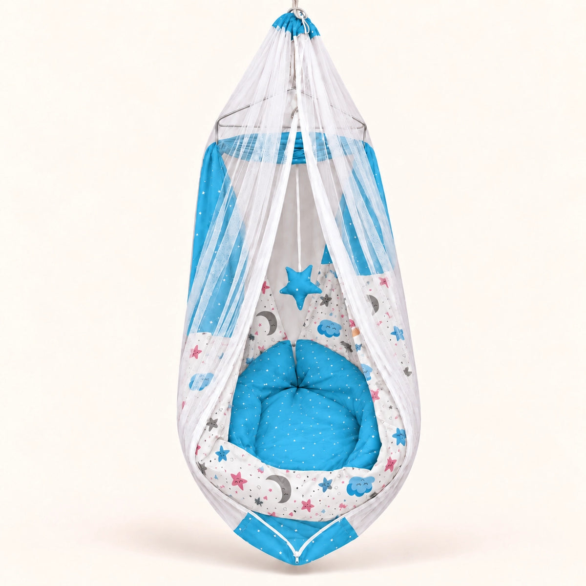 Baby Hanging Cradle with Mosquito Net