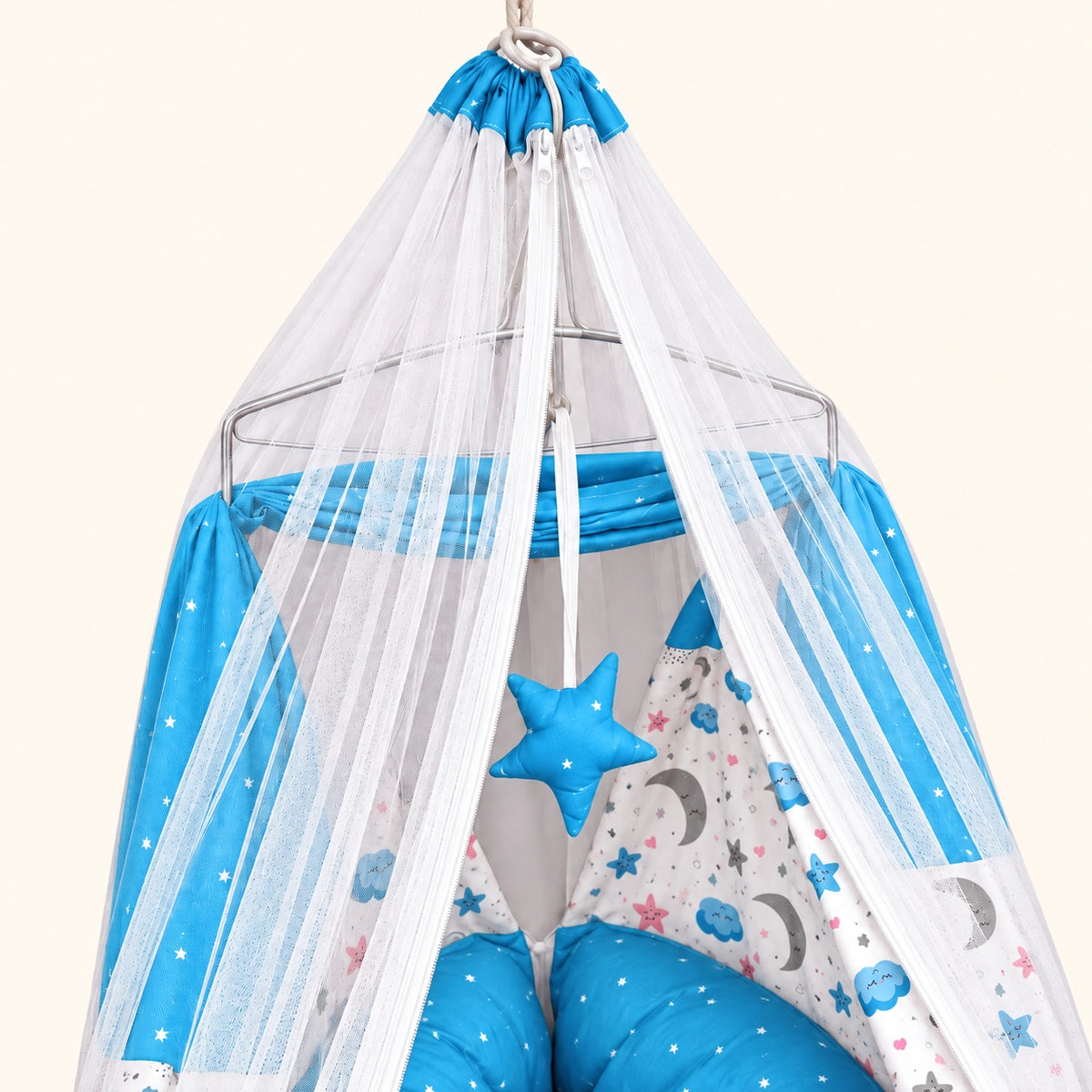 Baby Hanging Cradle with Mosquito Net