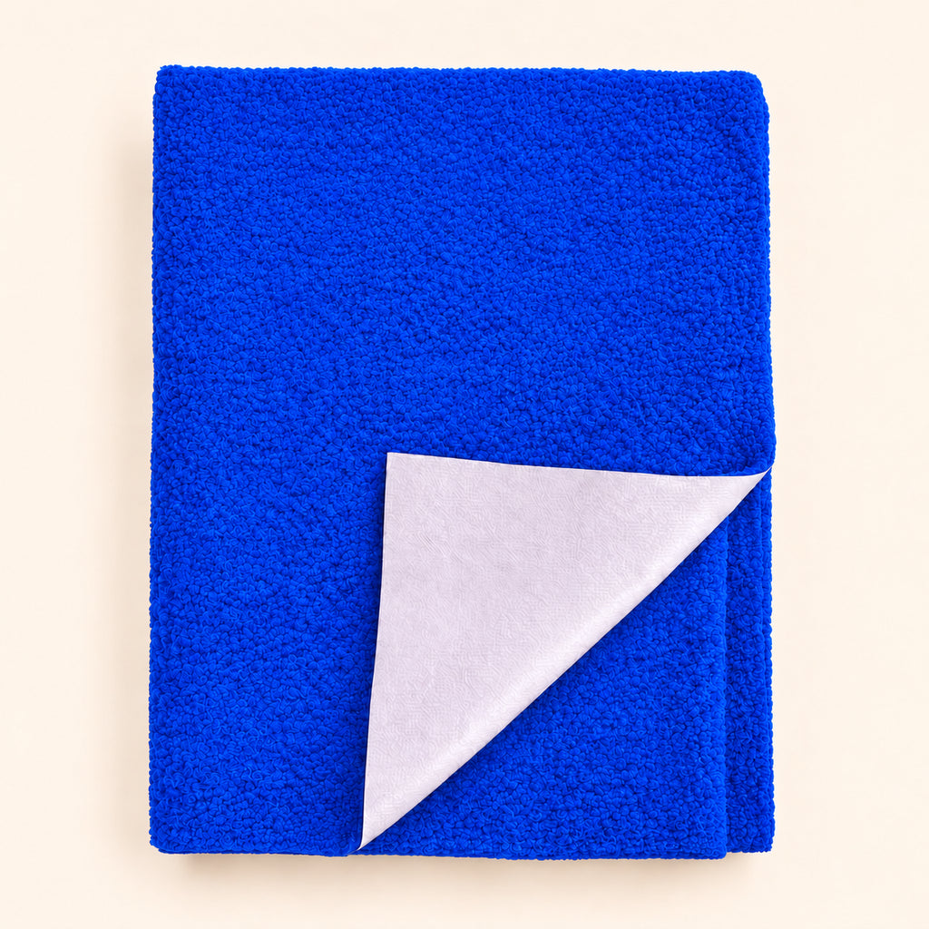 Waterproof Terry Baby Dry Sheet|Blue|