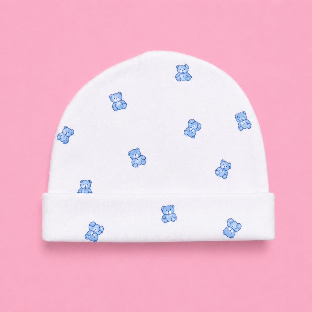 Baby Cap, Mittens & Booties Set Bear