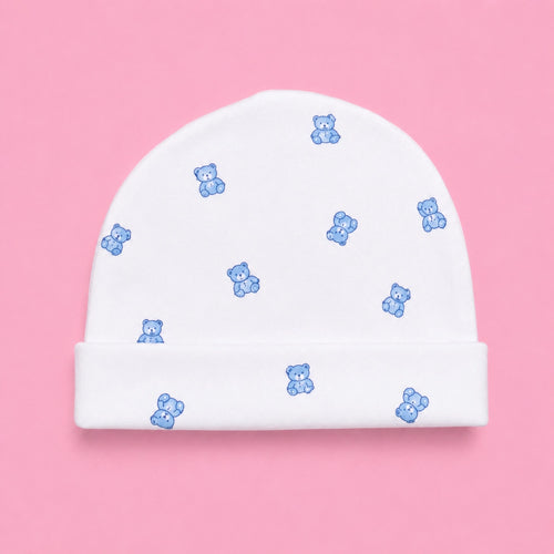 Baby Cap, Mittens & Booties Set Bear