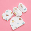 Baby Cap, Mittens & Booties Set Parachute