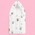 Baby Sleeping Bag And Carry Nest | Bear |  Bedding Set New Born Baby | Portable And Travel Friendly | 0-3 Months