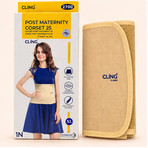 Cling Post Maternity Corset 25 – Postpartum Abdominal Support Belt