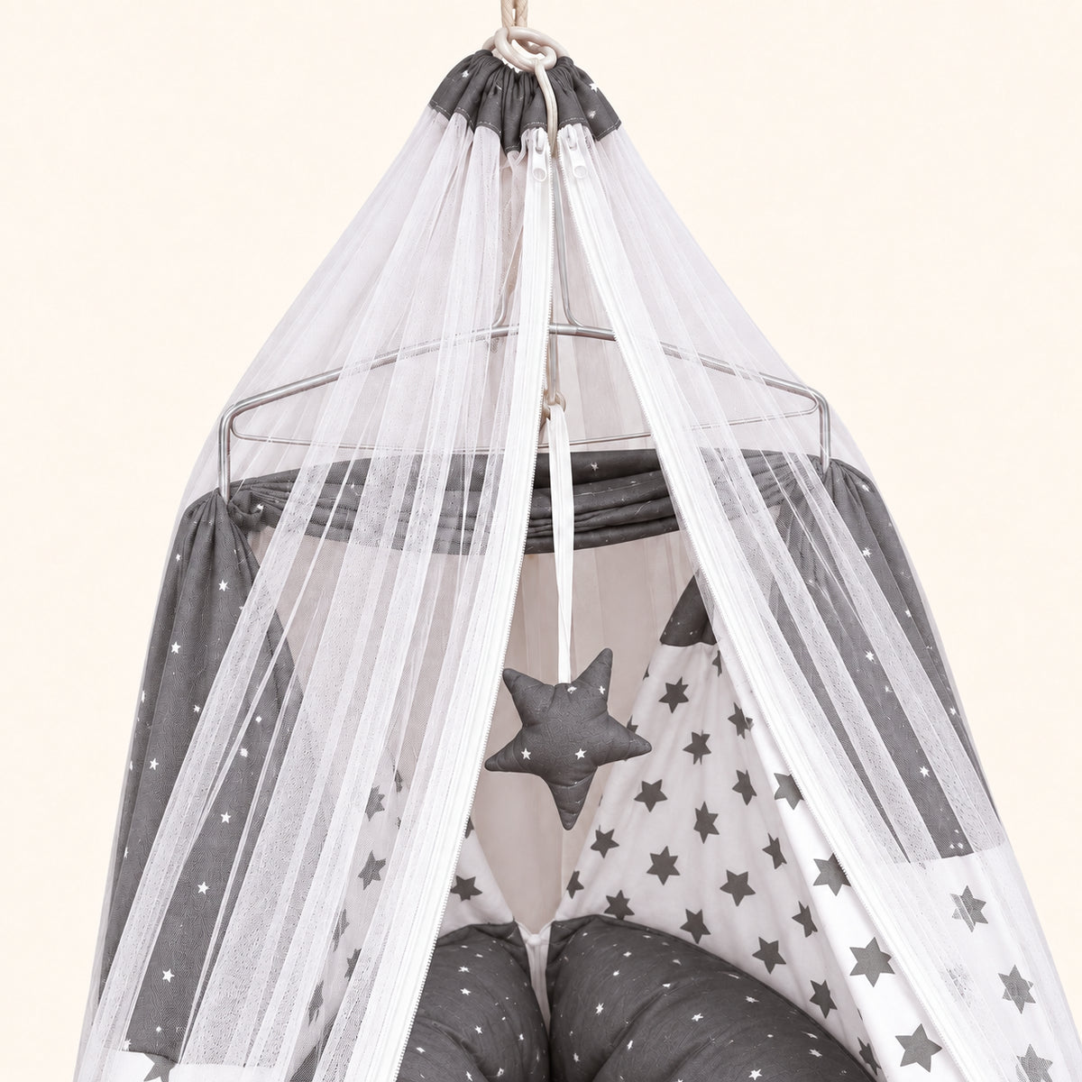 Baby Hanging Cradle with Mosquito Net