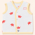 Muslin Sleeveless Baby Jabala|Crown|