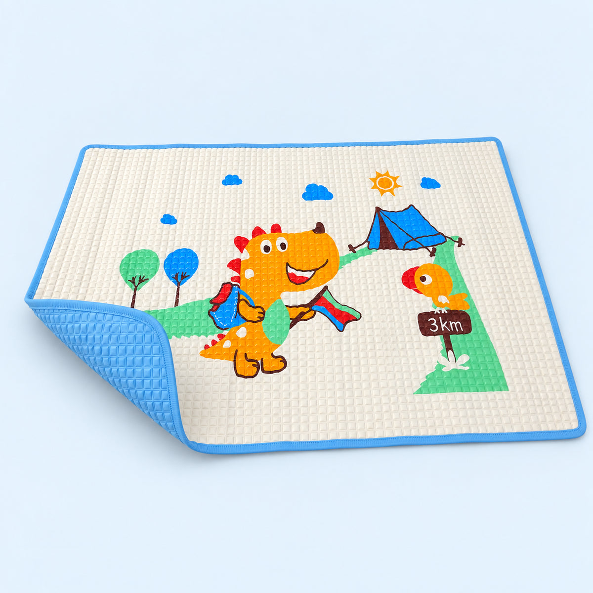 Baby Air-Filled Natural Rubber Bubble Mat