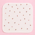 Baby Face Towel Red flower print