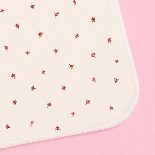 Baby Face Towel Red flower print