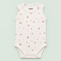 Baby Sleeveless Floral Onesie | Flower | 0-3 Months