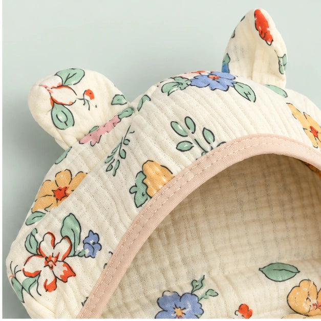 Soft Muslin Baby Swaddle Wrapper with Hood