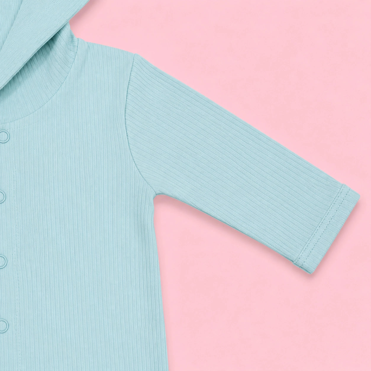 Baby Hooded Button  Sleepsuit Bear| 0-3 Months |