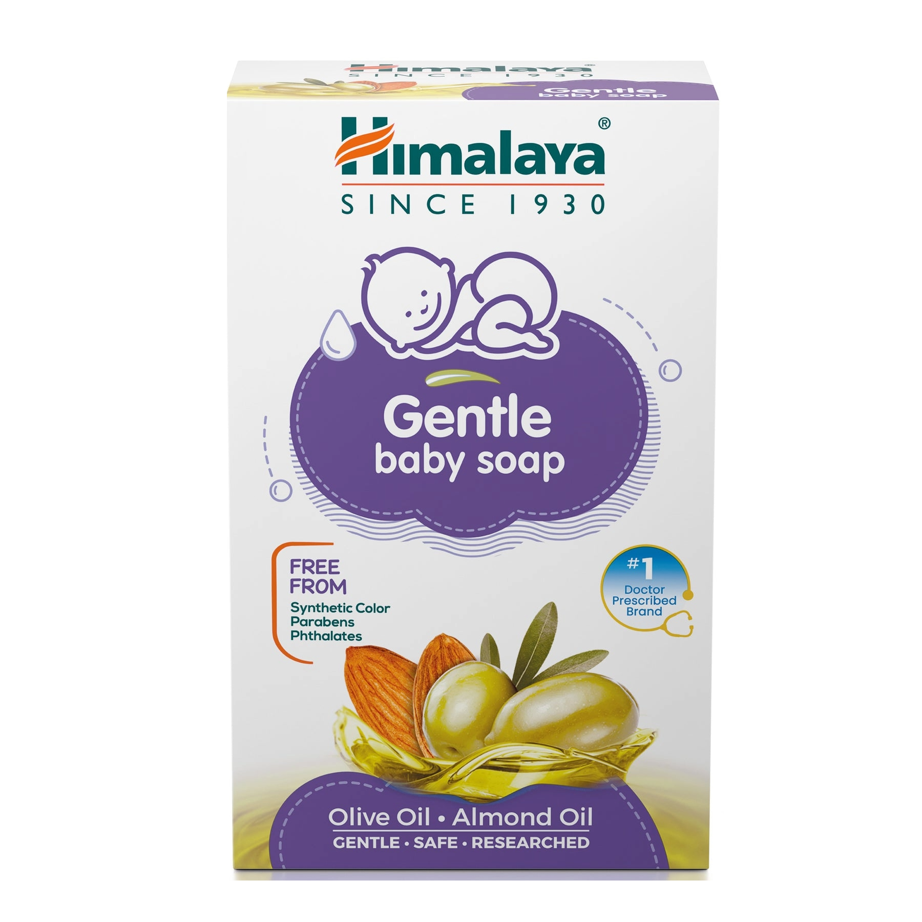 Himalaya Gentle baby soap 75g