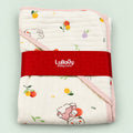 Muslin Hooded Baby Towel|Fruit|