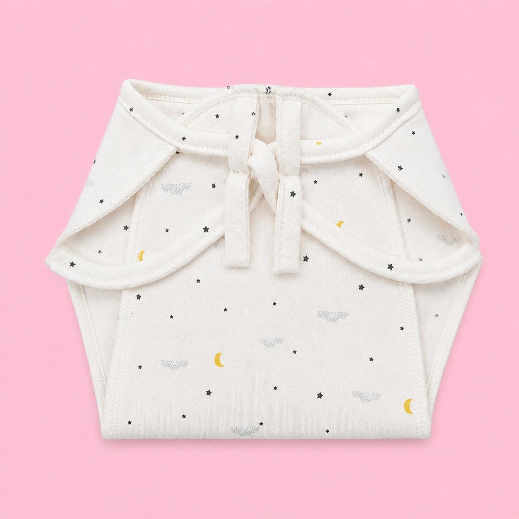 Soft Cotton Reusable Cloth Nappy for Newborn Baby | Moon|