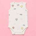 Baby Sleeveless Floral Onesie | Parachute | 0-3 Months (Copy)