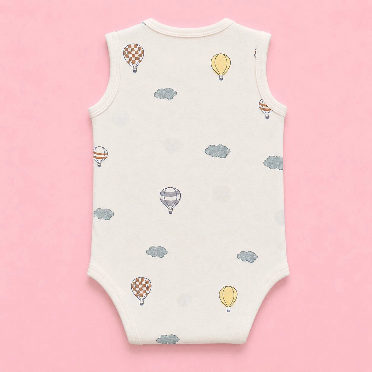 Baby Sleeveless Floral Onesie | Parachute | 0-3 Months (Copy)