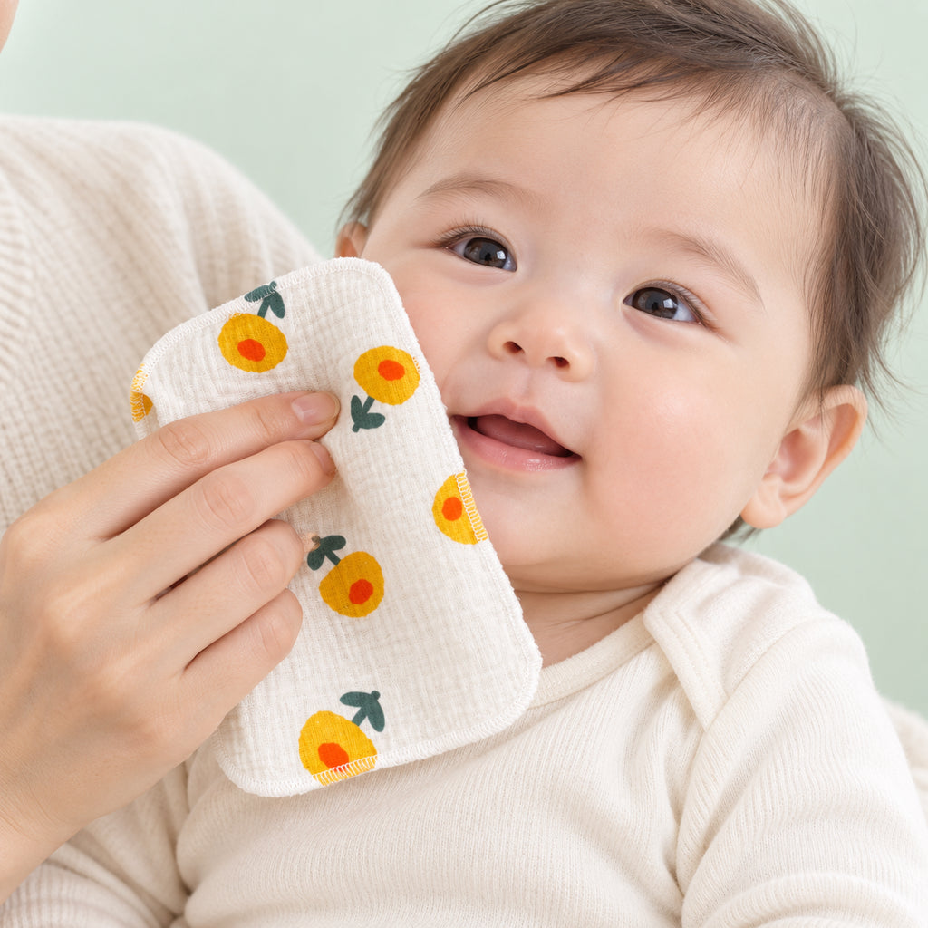 Soft Muslin Baby Face Towel