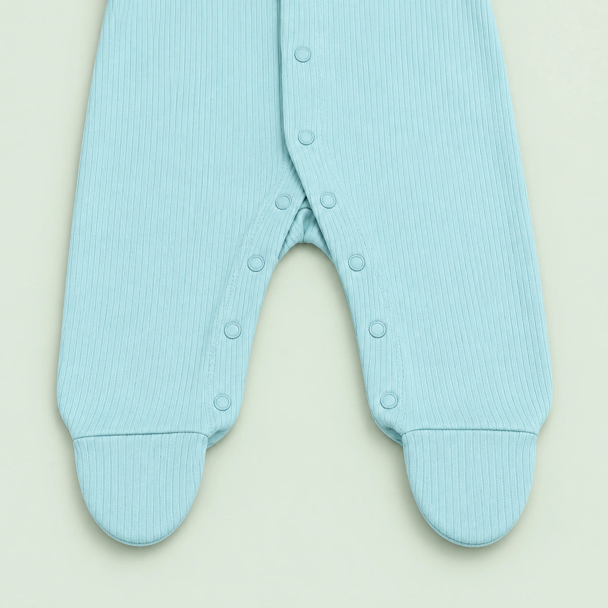 Baby Hooded Button  Sleepsuit Bear| 0-3 Months |