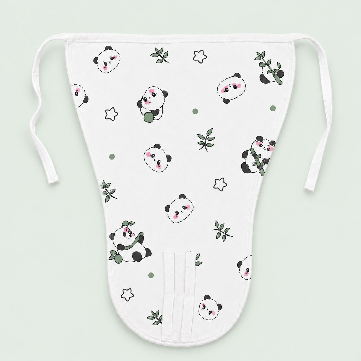Muslin Nappies | Tie - up | Panda