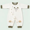 Newborn Baby Full Sleeve Romper|Brown|