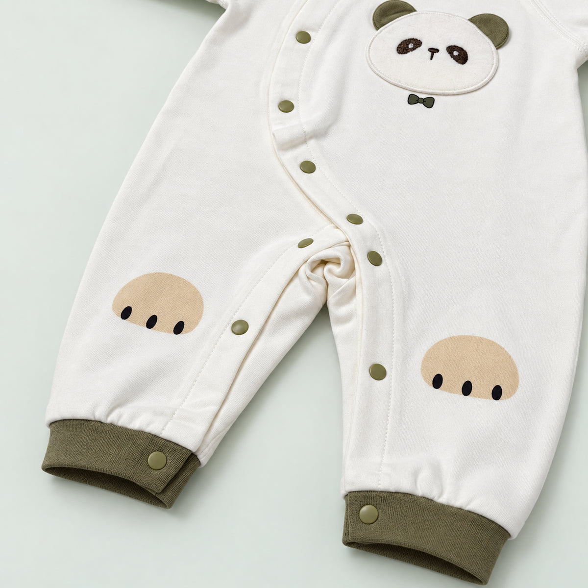 Newborn Baby Full Sleeve Romper|Brown|