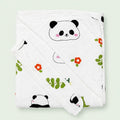 Soft Hooded Receiving Towel for Newborn Baby