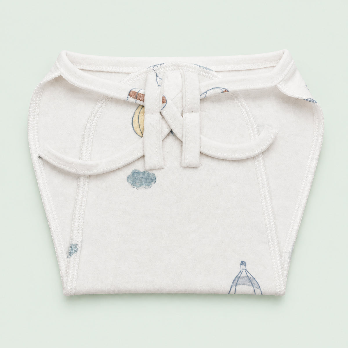 Soft Cotton Reusable Cloth Nappy for Newborn Baby I Parachute|