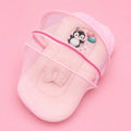 Baby Net Bed | Baby Bedding Set for New Born | Penguin | Bed Mattress with Mosquito Net & Cotton Pillow, Portable Sleeping Nest Travel Bed