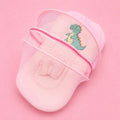 Baby Net Bed | Baby Bedding Set for New Born | Dino | Bed Mattress with Mosquito Net & Cotton Pillow, Portable Sleeping Nest Travel Bed