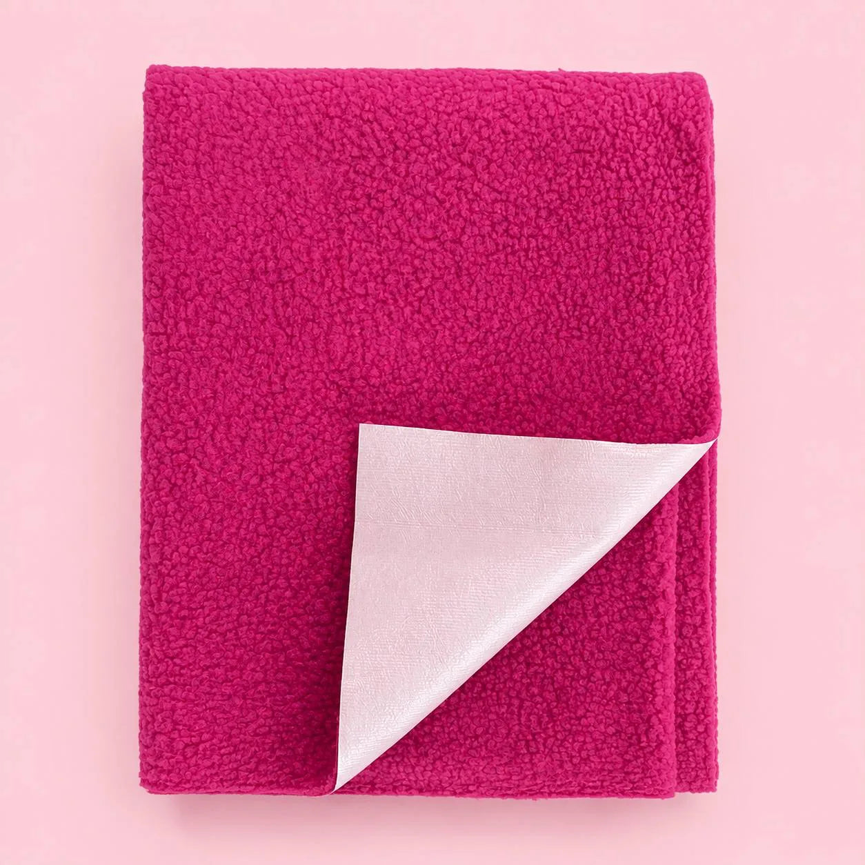 Baby Dry Sheet / Waterproof Bed Protector | Rani Pink colour